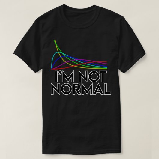 Chi Squared Ix27m nicht normal T-Shirt (Design vorne)