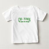 CHI-Stadt Baby T-shirt (Vorderseite)