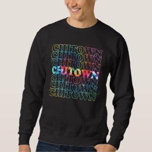 Chi Town Cool Vintag Inspiriert Chicago Illinois Sweatshirt