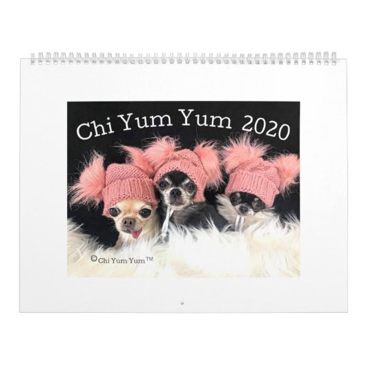 Chi Yum Yum 2020 Calendar - Large Kalender (Titelbild)