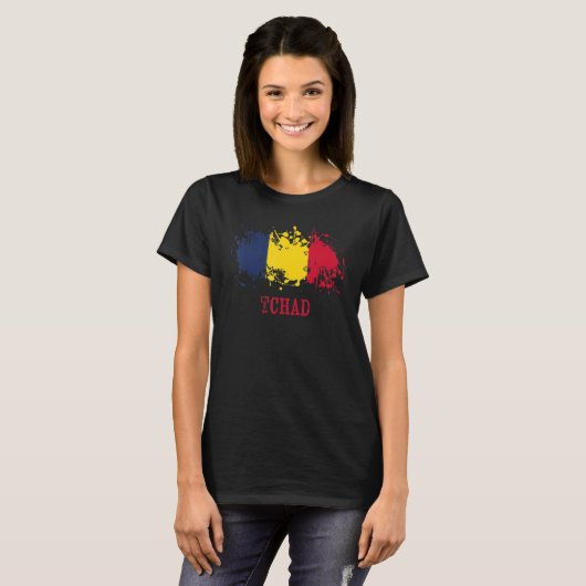 Chian enthusiasts for Tchad and Chad T-Shirt (Vorne ganz)