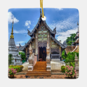 Chiang-Haupttempel Keramikornament