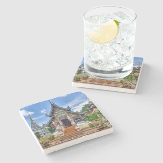 Chiang-Haupttempel Steinuntersetzer (Seitenansicht)