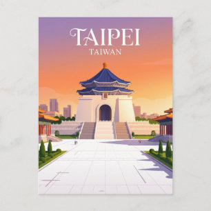 Chiang-Kai-shek-Gedenkhalle Taiwan Postkarte