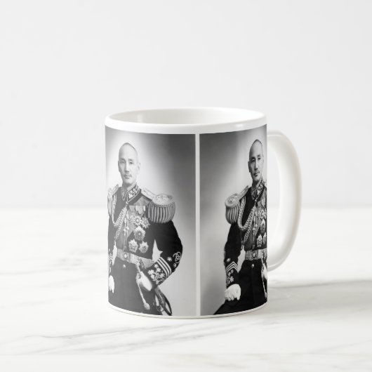 Chiang Kai-shek Kaffeetasse (VorderseiteRechts)