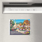 Chiang Mai Blumenfest Thailand Magnet (In Situ (Geschirrspüler))