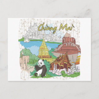 Chiang Mai Postkarte