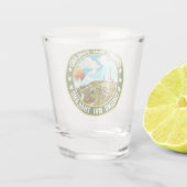 Chiang Mai Schnapsglas (Rückseite)