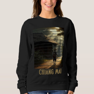 Chiang Mai Thailand, Backpacking and Digital Nomad Sweatshirt