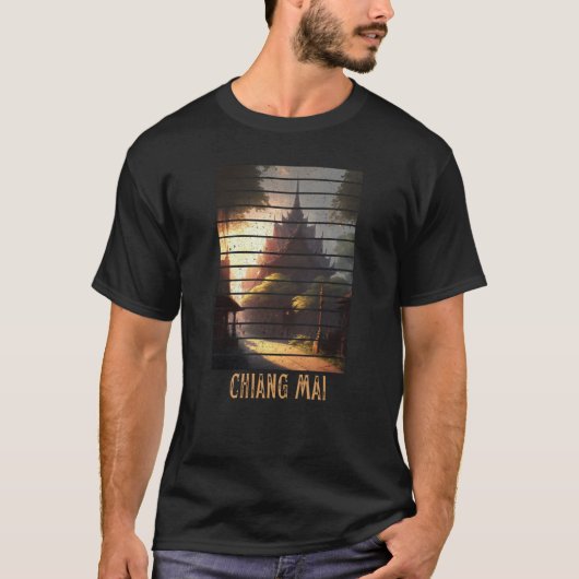 Chiang Mai Thailand Backpacking and Digital Nomad  T-Shirt (Vorderseite)