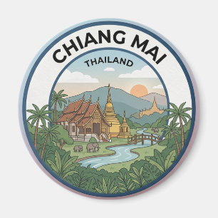 Chiang Mai Thailand Magnet