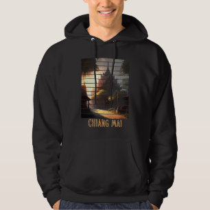 Chiang Mai Thailand, Rucksacktourismus und Digital Hoodie