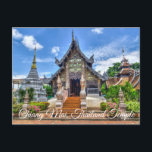 Chiang Mai Thailand Temple Foto Postcard Postkarte<br><div class="desc">Chiang Mai Thailand Temple Foto Postcard</div>