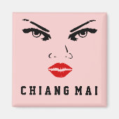 Chiang Mai, Thailändische Frau Magnet (Vorne)
