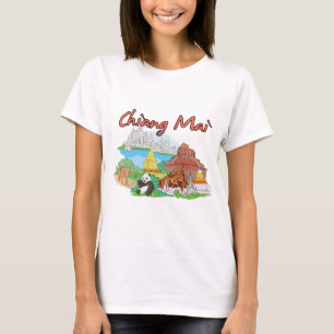 Chiang Mai, thailändische Stadt T-Shirt