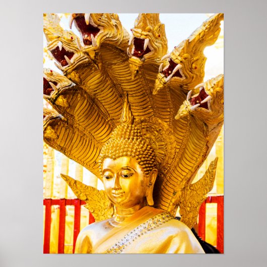 Chiang Mai Watt Pra That Doi Suthep Poster (Vorne)