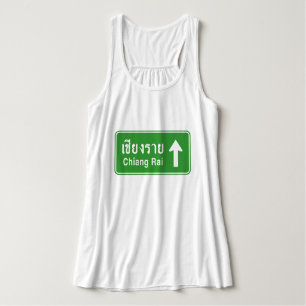 Chiang Rai Ahead ⚠ Thai Highway Traffic ⚠ Tank Top