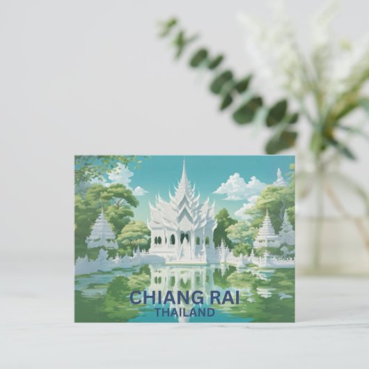 Chiang Rai Postkarte (Stehend Vorderseite)