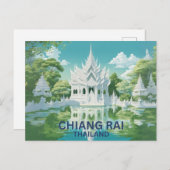 Chiang Rai Postkarte (Vorne/Hinten)