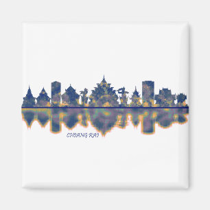 Chiang Rai Skyline Magnet