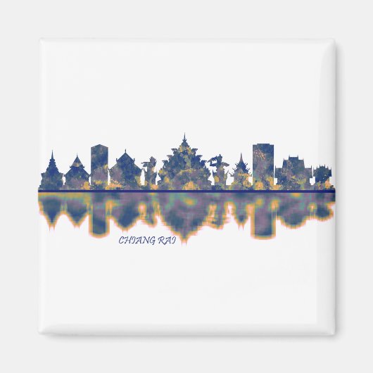 Chiang Rai Skyline Magnet (Vorne)