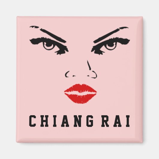 Chiang Rai, Thailändische Frau Magnet (Vorne)