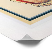 Chianti Campani Vintage Wine Advertising Poster 1 (Ecke)