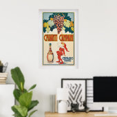 Chianti Campani Vintage Wine Advertising Poster 1 (Heimbüro)