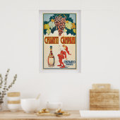 Chianti Campani Vintage Wine Advertising Poster 1 (Küche)