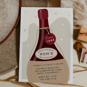 Chianti Classico Italienischer Wein Meilenstein Einladung