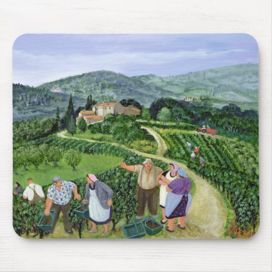 Chianti Classico Landhaus Trasqua Mousepad (Vorne)