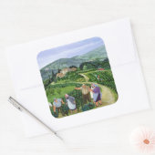 Chianti Classico Villa Trasqua Quadratischer Aufkleber (Umschlag)