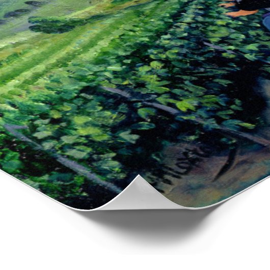 Chianti Landschaft Poster (Ecke)