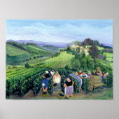 Chianti Landschaft Poster (Vorne)