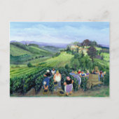 Chianti Landschaft Postkarte (Vorderseite)
