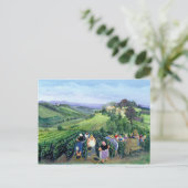 Chianti Landschaft Postkarte (Stehend Vorderseite)