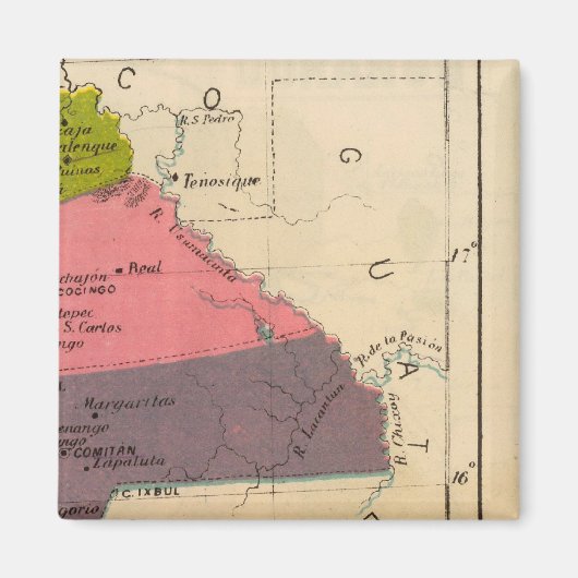 Chiapas, Mexiko 2 Magnet (Vorne)