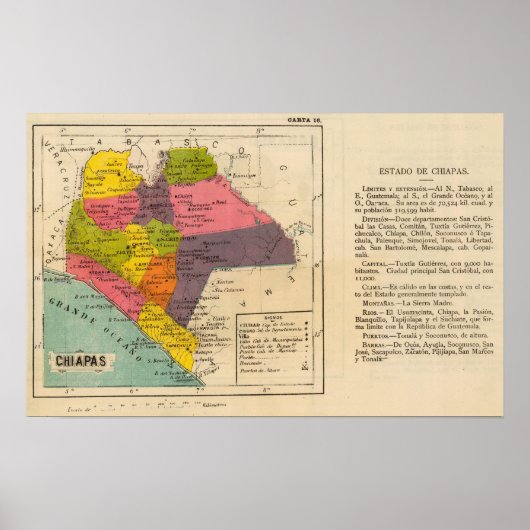 Chiapas, Mexiko 2 Poster (Vorne)