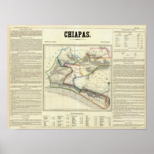 Chiapas, Mexiko Poster