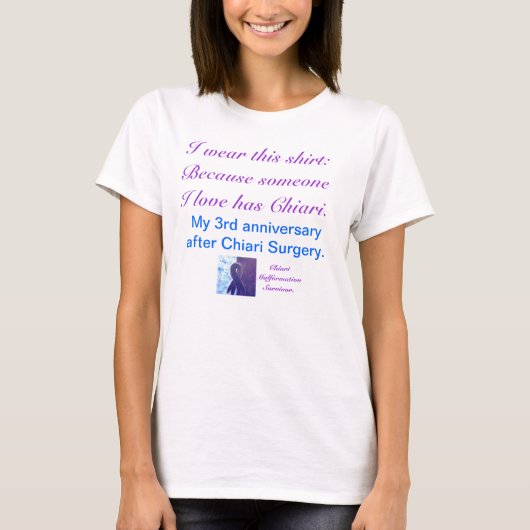 Chiari Bewusstsein T-Shirt (Vorderseite)