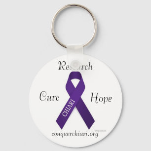 CHIARI, Cure, Hope, Research, conquerchiari.org Schlüsselanhänger