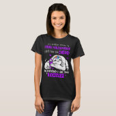 Chiari Malformation Awareness Monte Ribbon Geschen T-Shirt (Vorne ganz)