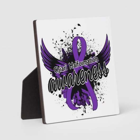 Chiari Malformation Bewusstsein 16 Fotoplatte (Vorderseite)