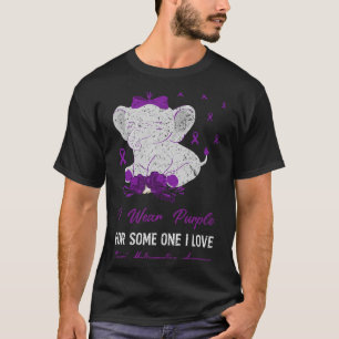 Chiari Malformation Bewusstsein Elefant I Wear Pur T-Shirt