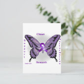 Chiari Malformation: Chiari On! Postkarte (Stehend Vorderseite)