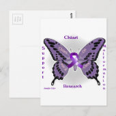 Chiari Malformation: Chiari On! Postkarte (Vorne/Hinten)