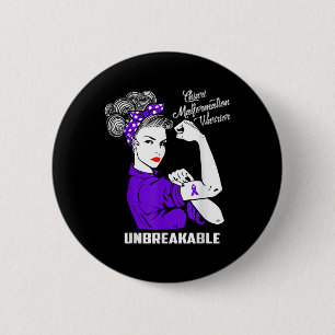 Chiari Malformation Krieg Unzerbrechliches Shirt A Button
