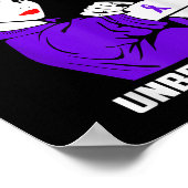Chiari Malformation Krieg Unzerbrechliches Shirt A Poster (Ecke)