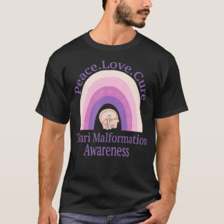 Chiari Malformation Liebe Kur Bewusstsein  T-Shirt