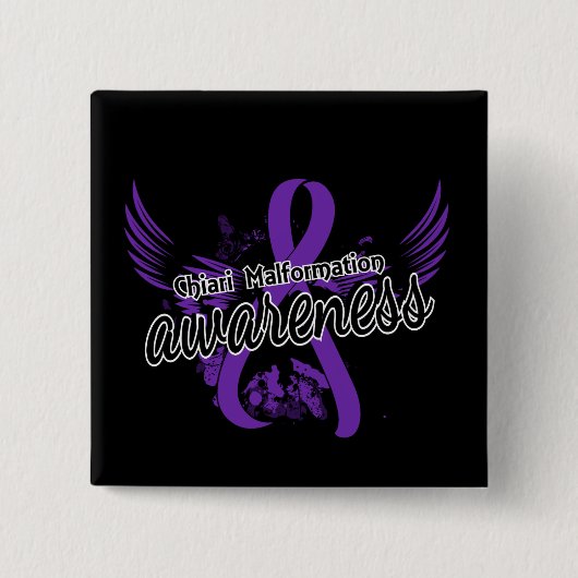 Chiari Missbildungs-Bewusstsein 16 Button (Vorderseite)